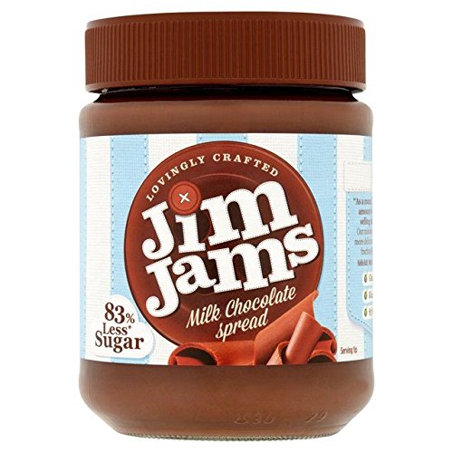 JimJams 83% Less Sugar Milk Chocolate Spread 350g von Jim Jams