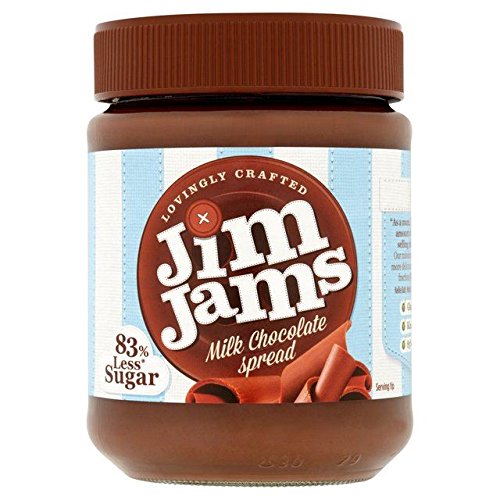 JimJams 83% Less Sugar Milk Chocolate Spread 350g JimJams 83% Less Sugar Milk Chocolate Spread 350g von Jim Jams