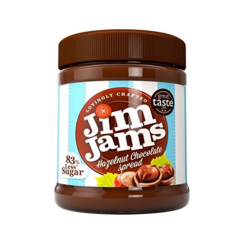 Jimjams 83% Weniger Zucker Haselnuss Schokoladenaufstrich 350G - Packung mit 2 Jimjams 83% Weniger Zucker Haselnuss Schokoladenaufstrich 350G - Packung mit 2 von Jim Jams