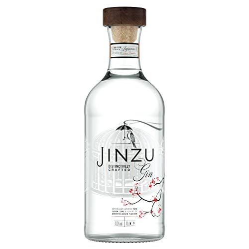Jinzu Gin | Britischer Gin mit japanischem Einschlag | Geschmacksreiches Aroma mit Zitrusfrische | für Gin & Tonic | 41,3% vol | 700ml Einzelflasche | von Jinzu