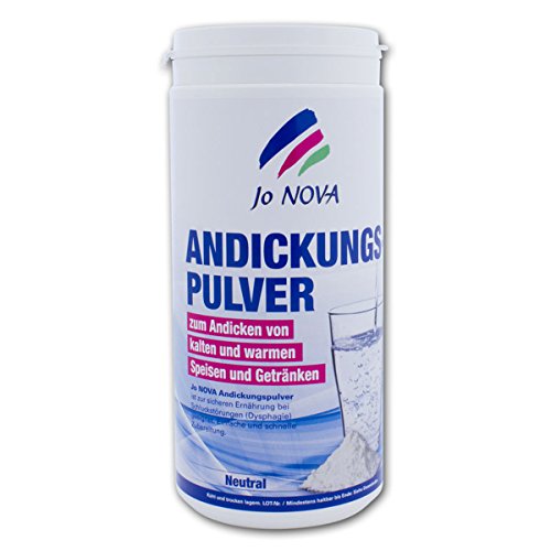 Jo NOVA Andickungspulver - Kartoffelstärke - lactosefrei - sparsam dosierbar - temperaturstabil - 400 g - 1 Dose Jo NOVA Andickungspulver - Kartoffelstärke - lactosefrei - sparsam dosierbar - temperaturstabil - 400 g - 1 Dose von Jo NOVA GmbH