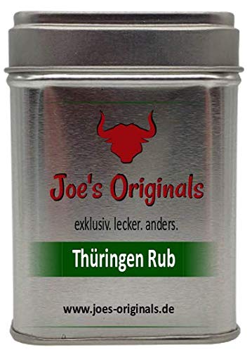 Joe's Originals Thüringisches Grillgewürz in der Dose 75g - Rub Gewürzmischung zum Einreiben von Fleisch von Joe's Originals