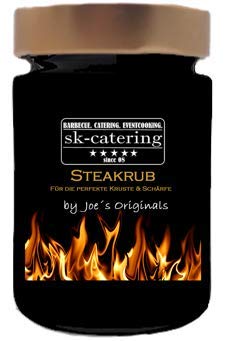 sk-Catering Steak Gewürz vom Deutschen Grill und BBQ Meister - Steak Rub zur Veredelung, 95g mit einer feinen Chilinote sk-Catering Steak Gewürz vom Deutschen Grill und BBQ Meister - Steak Rub zur Veredelung, 95g mit einer feinen Chilinote von Joe's Originals