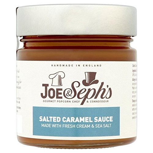 Joe & Seph Von Gesalzenem Karamell-Sauce 230G - Packung mit 6 Joe & Seph Von Gesalzenem Karamell-Sauce 230G - Packung mit 6