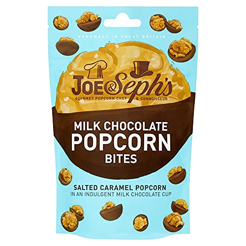 Joe & Seph's Milk Chocolate Popcorn Bites je 63g (im 2er Set) von Joe & Sephs