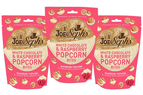 Joe & Seph's White Chocolate & Raspberry Popcorn Bites 3 Pack - Chocolate Popcorn 63g Joe & Seph's White Chocolate & Raspberry Popcorn Bites 3 Pack - Chocolate Popcorn 63g von Joe & Sephs