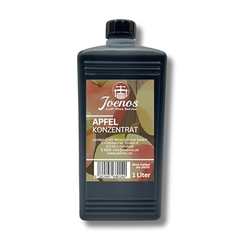Joenos Apfel-Konzentrat, Fruchtsaftkonzentrat für Wein und Cider, 1 Liter Joenos Apfel-Konzentrat, Fruchtsaftkonzentrat für Wein und Cider, 1 Liter von Joenos