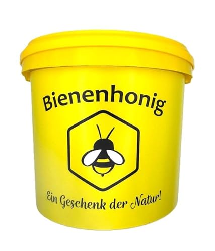 Joenos Bienenhonig, 4,5 kg, Naturhonig aus Europa, für Met-Herstellung und Süßen, im Eimer Joenos Bienenhonig, 4,5 kg, Naturhonig aus Europa, für Met-Herstellung und Süßen, im Eimer von Joenos