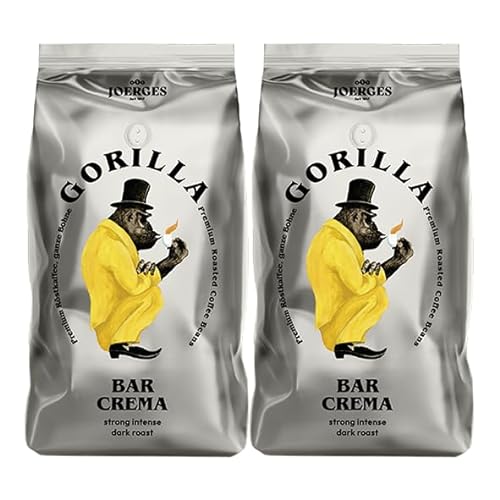2x Espresso Gorilla 1.000g Bar Crema von Joerges