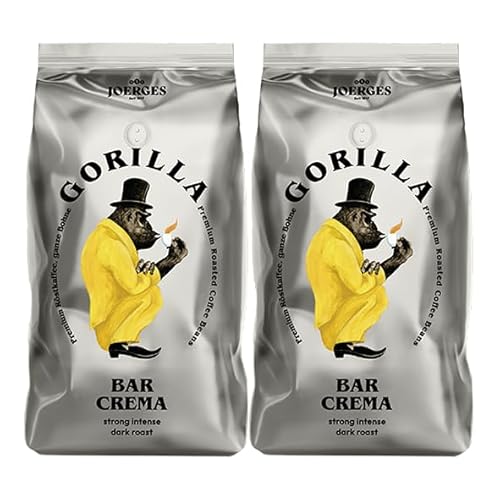 2x Espresso Gorilla 1.000g Bar Crema 2x Espresso Gorilla 1.000g Bar Crema von Joerges