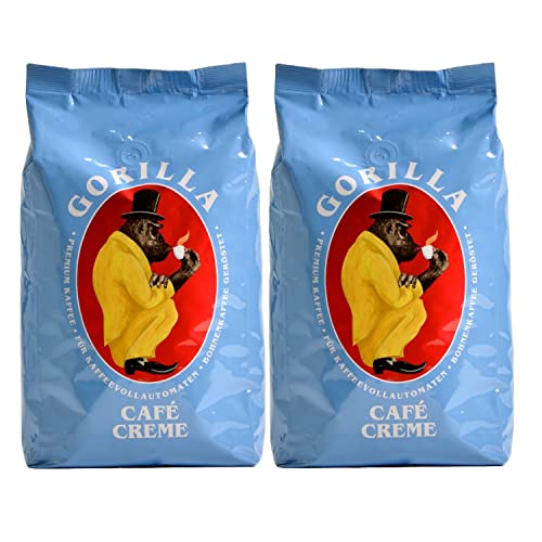 2x Gorilla Espresso 1.000g Café Creme von Joerges
