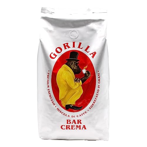 Gorilla Espresso Bar Crema 12 x 1kg Kaffee ganze Bohne von Joerges