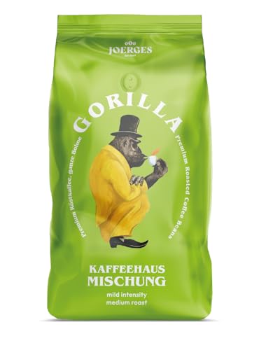 Joerges Gorilla Kaffeehaus-Mischung, 1 kg (Die Verpackung kann variieren) Joerges Gorilla Kaffeehaus-Mischung, 1 kg (Die Verpackung kann variieren) von GORILLA