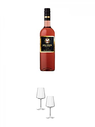 Jogador ROSE by AILTON 12,5% 0,75 Liter + Weißweinglas Stölzle - 1590002 2 Stück Jogador ROSE by AILTON 12,5% 0,75 Liter + Weißweinglas Stölzle - 1590002 2 Stück von Jogador