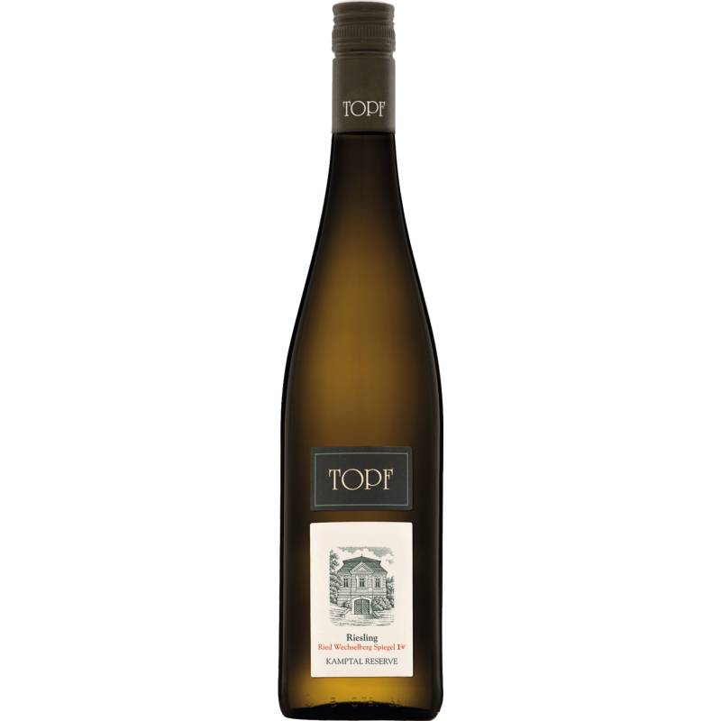 Ried Wechselberg Spiegel Riesling Reserve, Kamptal, Niederösterreich, 2018, Weißwein von Johann Topf GmbH,3491,Strass,Österreich