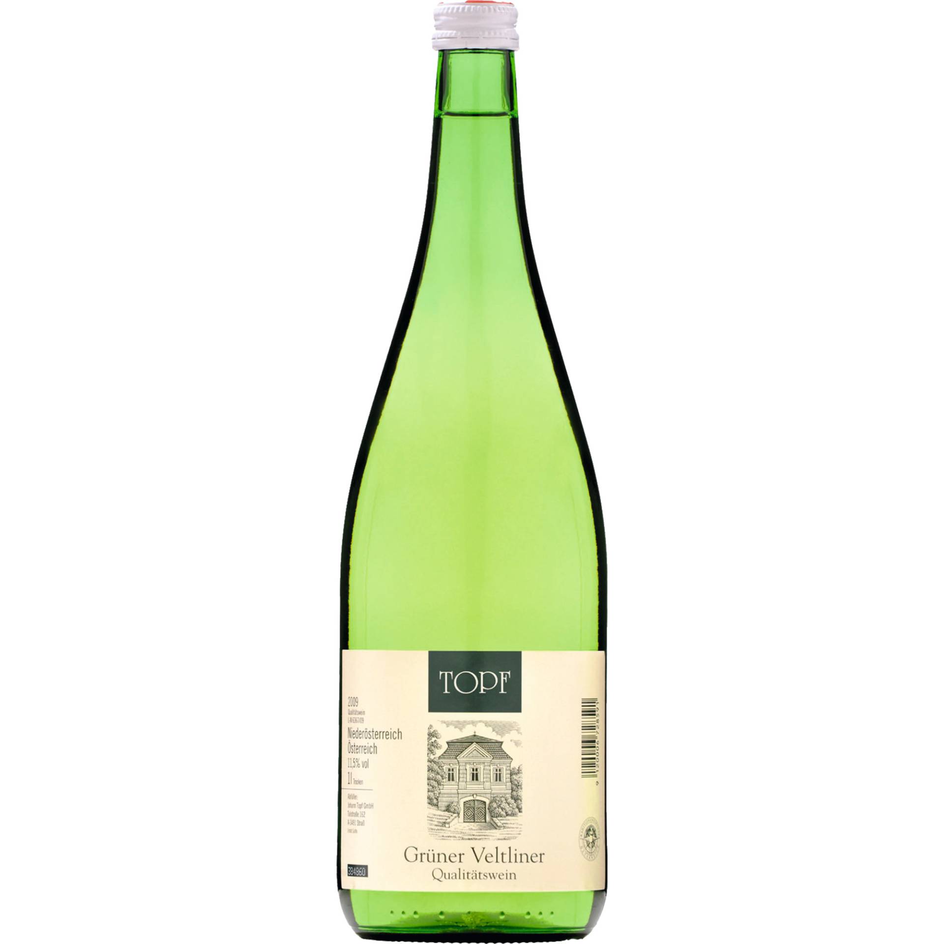 Weingut Topf Grüner Veltiner, Kamptal, Niederösterreich, Weißwein Weingut Topf Grüner Veltiner, Kamptal, Niederösterreich, Weißwein von "Johann Topf GmbH",3491,Strass,Österreich
