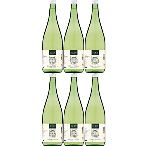 6x 1,0l - Johann Topf - Grüner Veltliner - Niederösterreich - Österreich - Weißwein trocken von Johann Topf