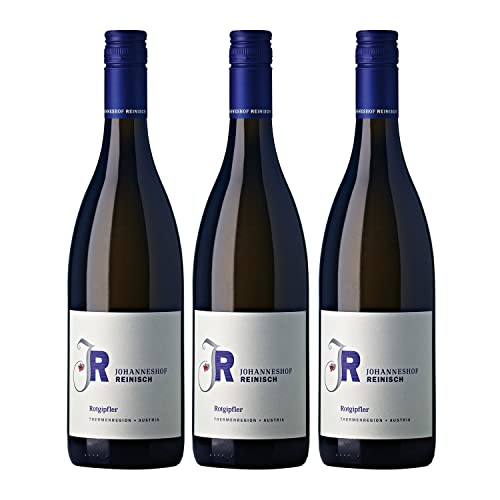 Johanneshof Reinisch Rotgipfler Thermenregion Weißwein Biowein trocken Österreich I Versanel Paket (3 x 0,75l) von Johanneshof Reinisch