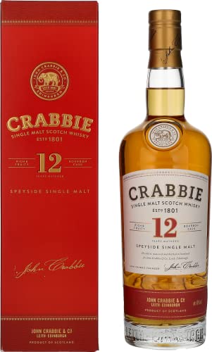 Crabbie's 12 Years Old SPEYSIDE Single Malt 40% Vol. 0,7l in Geschenkbox von John Crabbie
