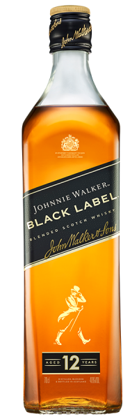 Johnnie Walker Black Label Blended Scotch 12 Jahre - John Walker & Sons - Spirituosen von John Walker & Sons