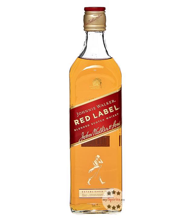 Johnnie Walker Red Label Blended Scotch Whisky 0,7l (40 % vol., 0,7 Liter) von John Walker & Sons