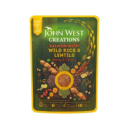 John Kreationen West Honig Lachs 180G - Packung mit 2 John Kreationen West Honig Lachs 180G - Packung mit 2 von John West