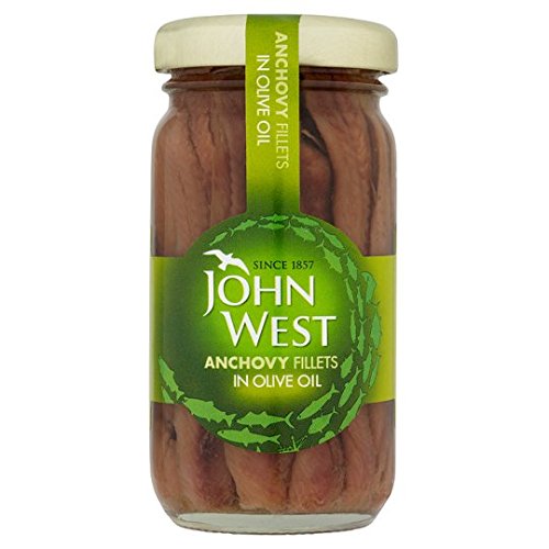 John West Anchovies Fillets Olive Oil 100g von John West