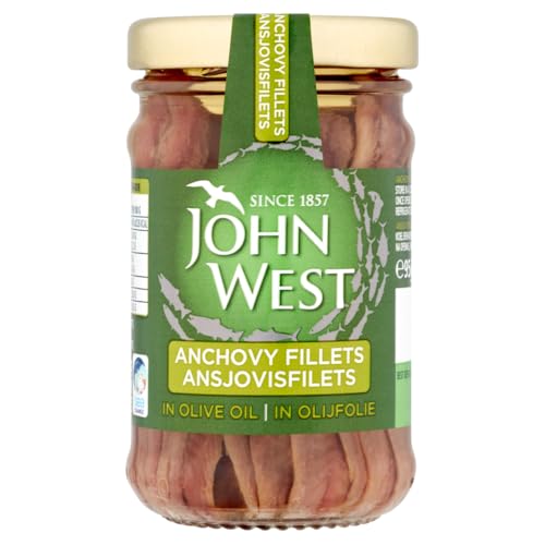 John West Anchovy Filets in Olivenöl, 95 g John West Anchovy Filets in Olivenöl, 95 g von John West