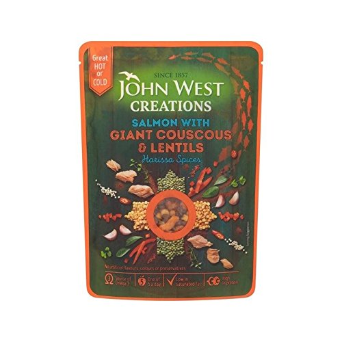 John West Harissa Kreationen Lachs 180G - Packung mit 2 von John West