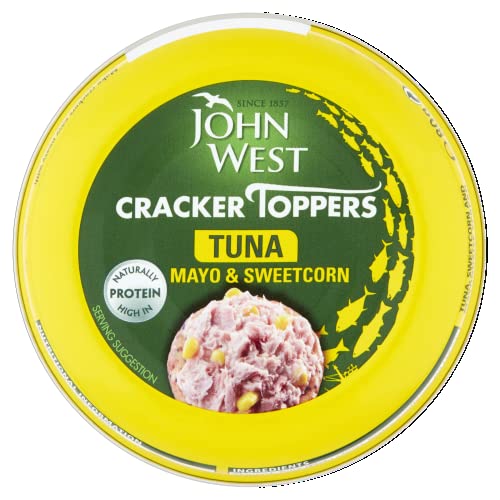 John West Knallbonbonbons Thunfisch, Mayo, Zuckermais, 80 g, 8 Stück von John West