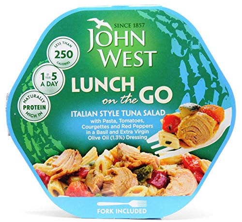 John West Lunch on The Go (Thunfisch Salat im italienischen Stil, 2 x 275 g) von John West