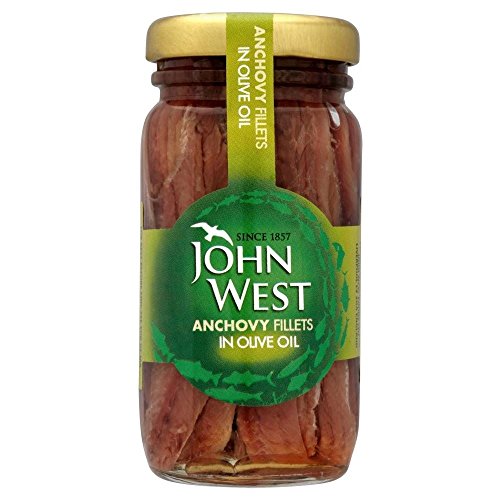 John West Sardellenfilets in Olivenöl (100 g) - Packung mit 2 von John West