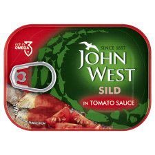John West Sild In Tomato Sauce 110G von John West