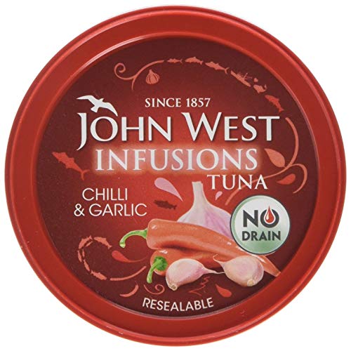 John West Tuna Infusions Chilli & Garlic 80g von John West
