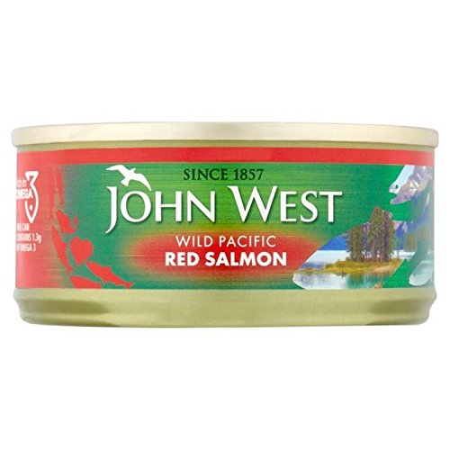 John West Wild Pazifisch Rot Lachs 105G von John West