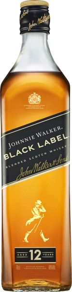 Johnnie Walker Black Label Blended Scotch 40% vol. 0,7 l von Johnnie Walker & Sons