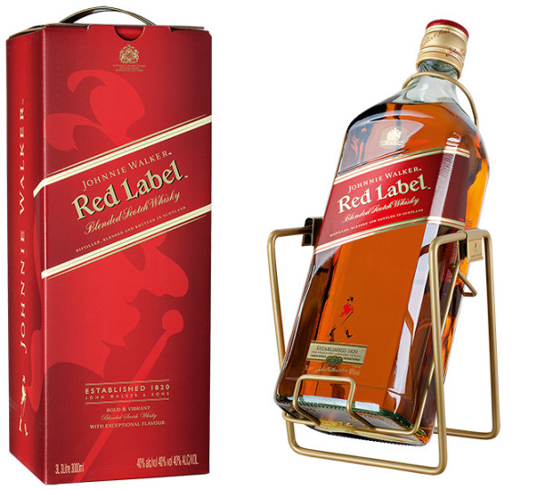 Johnnie Walker Red Label Blended Scotch 40% vol. 3 l von Johnnie Walker & Sons