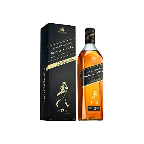 Blended Whisky Johnnie Walker Black Label, 40% vol, Schottland, 1 l von Johnnie Walker