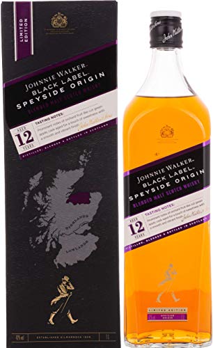 Johnnie Walker Black Label | Blended Scotch Whisky | Preisgekrönter, aromatischer Bestseller | handgefertigt in Schottland | 40% vol | 1000ml Einzelflasche | von Johnnie Walker