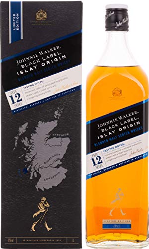 Johnnie Walker Black Label Islay Origin Limitierte Auflage Blended Whisky (1 x 1l) von Johnnie Walker