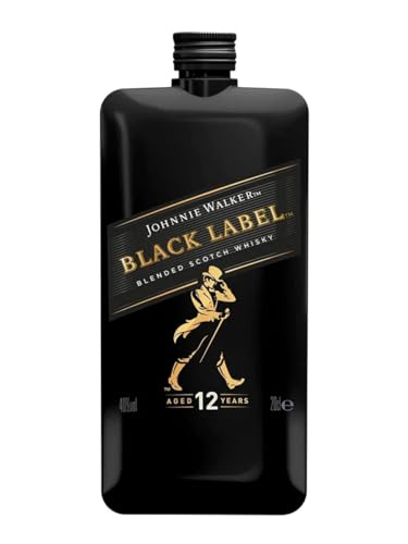 Johnnie Walker Black Label Scotch Whisky Pocket Edition - 200 ml von Johnnie Walker