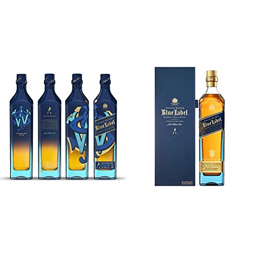 Johnnie Walker Blue Label | Blended Scotch Whisky | limitierte Auflage 2021 | handverlesen aus schottischen Gefilden | 40% vol | 700ml Einzelflasche & Blue Label | 40% vol | 700ml von Johnnie Walker