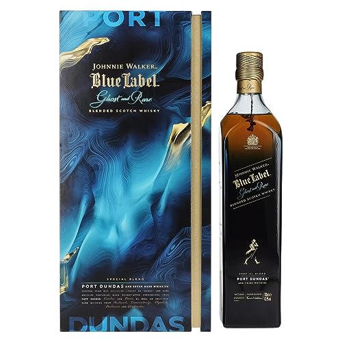 Johnnie Walker Blue Label - Ghost & Rare | Port Dundas Blended Scotch Whisky | Seltenste Whiskys in einer Abfüllung | handgefertigt in Schottland | 40% vol | 700ml Flasche | von Johnnie Walker