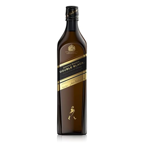 Johnnie Walker Double Black Label | Blended Scotch Whisky | Schottischer Genuß | aus den vier Ecken Schottlands direkt ins Glas | 40% vol | 700ml Einzelflasche von JOHNNIE WALKER