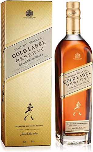Johnnie Walker Gold Label | Blended Scotch Whisky | Preisgekrönter, aromatischer Bestseller | handgefertigt in den vier Ecken Schottlands | 40% vol | 700ml Einzelflasche | von Johnnie Walker