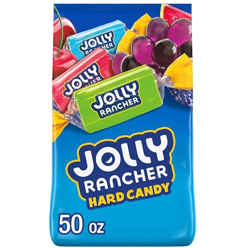 JOLLY RANCHER Hard Candy Sortiment, Stand-Up-Beutel (Blaue Himbeere, grüner Apfel, Kirsche, Traube und Wassermelonen), 1,4 l von Jolly Rancher