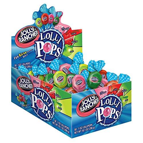 Jolly Rancher Lollipops, Original Flavors (50-Count box) 1 Pound 14 Ounce (850g) von Hershey's