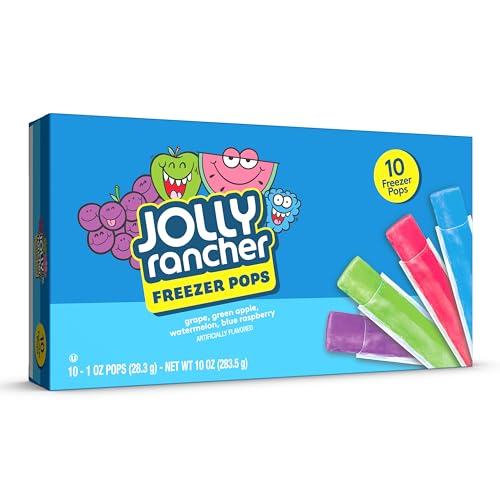 Jolly Rancher Watermelon & Green Apple Freezer Pops, 1 oz, 10 count von Jolly Rancher