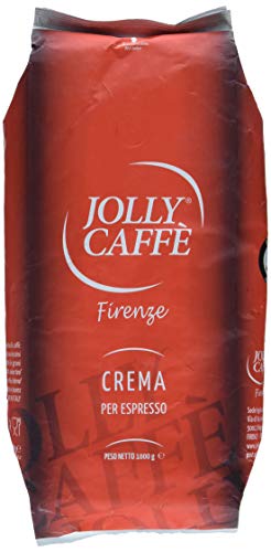 Jolly Kaffee Crema Bohnen, 1er Pack (1 x 1 kg) von Jolly