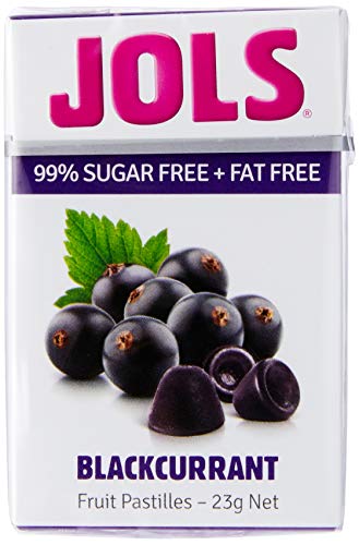 Jols Zuckerfreie Pastillen mit schwarzen Johannisbeeren, 18 x 23 g Jols Zuckerfreie Pastillen mit schwarzen Johannisbeeren, 18 x 23 g von Jols